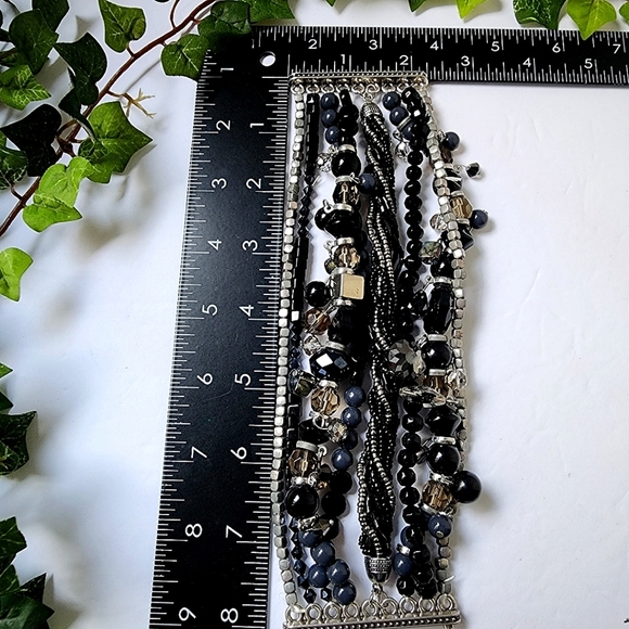 Boho Multi Strand Statement Bracelet - Picture 7 of 8